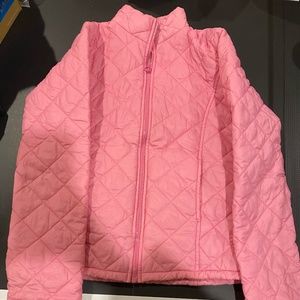 Pink Quilted Jacket